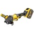 DEWALT Kutna brusilica 125 mm 54V FV 2x9Ah DCG418X2-QW, crno-žuti