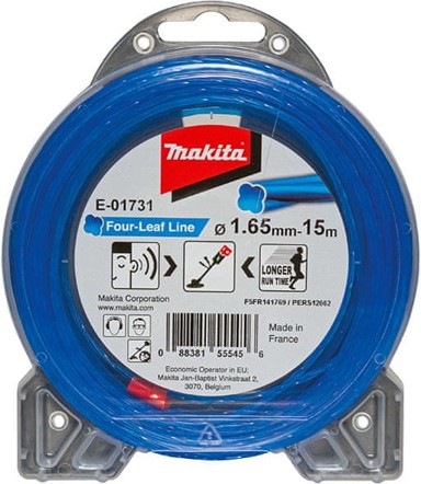 MAKITA Najlonski kona, 1,65 mm/15 m, plavi