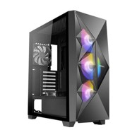 ANTEC Kućište Flux, MIDI, E-ATX, crno, bez napajanja
