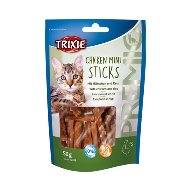 TRIXIE Poslastica za mačke Premio Mini sticks 50 g