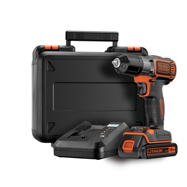 BLACK+DECKER Odvijač ASD18K Keyless, crno-narančasta
