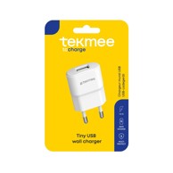 TEKMEE Punjač, 1.0 A, 1 USB, bijeli
