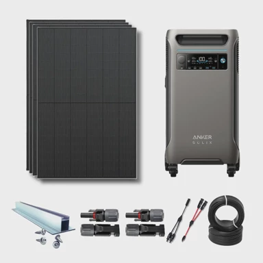 ANKER SOLIX Solarni set za vikendice 3.8kWh, F3800 + 4×440W (1760W)