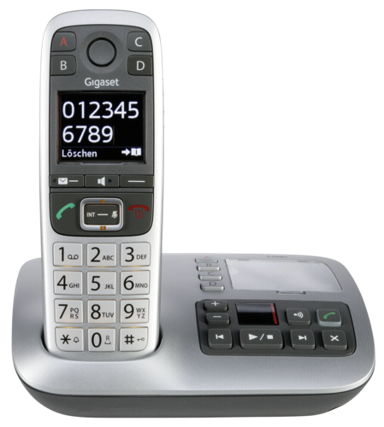 GIGASET Bežični kućni telefon E560 A platin