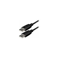 TRANSMEDIA Kabel USB 2.0 AA, crni, 1.8m