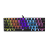 WHITE SHARK Tipkovnica GK-2202 Ashiko, US, Blue SW, crna