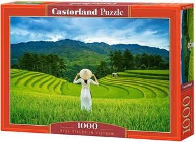 CASTORLAND Puzzle Rižina polja u Vijetnamu, 1000 kom