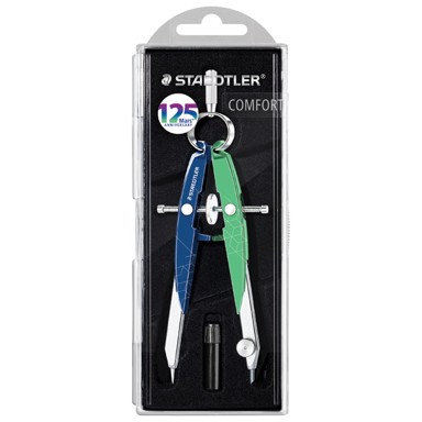 STAEDTLER Šestar Mars Comfort 556 00-MA1 plavo/zeleni blister