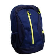 CONNECT Školski ruksak The One, tamnoplavi-neon zeleni