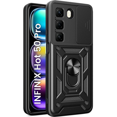 CamShield stražnja maskica za Infinix Hot 50 Pro 4G, slide, crna