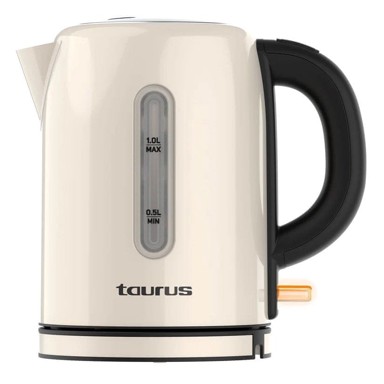 TAURUS Električno kuhalo Vintage Compact 1 l 2400 W, krem