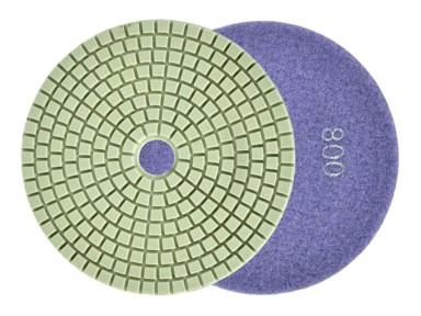 Polirni disk za mokro brušenje kamenine, 125 mm, P800
