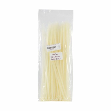 GW Kabelske vezice 300x4,8 mm, bijele, pakiranje/100 k30048-0001