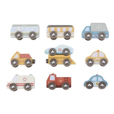 LITTLE DUTCH Set drvenih vozila LD2537