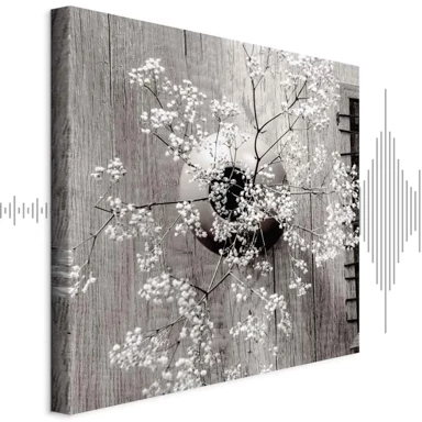 Slika Dried Flowers, jednodijelna, kvadratna, 60x60 cm