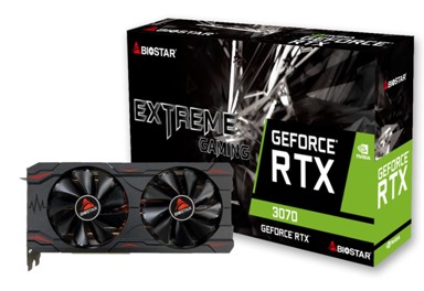BIOSTAR Grafička kartica NVIDIA GeForce RTX 3070, 8 GB, GDDR6