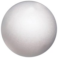 KNORR PRANDELL Stiropor ukras kuglica 6 cm 5 kom 21-6760066 bijelo