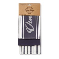 COOKSMART Set od 3 pamučne kuhinjske krpe Oxford Denim