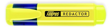 FORPUS označivač teksta Redactor, žuta