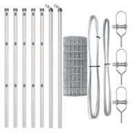 Euro ogradnja sa 7 stubova 0. 6x10 m pocinčani čelik