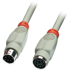 LINDY PS/2 kabel 33461, 2 m, sivi