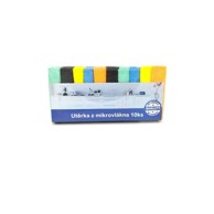 JAHU COLLECTIONS Kuhinjska krpa 10 kom od mikrovlakana 15x30 cm 