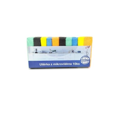 JAHU COLLECTIONS Kuhinjska krpa 10 kom od mikrovlakana 15x30 cm