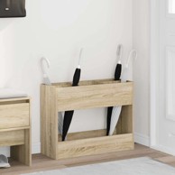 Stalak za kišobrane, s pohranom, 65 × 24 × 50 cm, Sonoma hrast