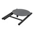 ZONE Crni metalni stolac Disc