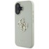 GUESS futrola Grained 4G Logo za Apple iPhone 16, zelena