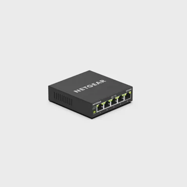 NETGEAR Upravljani Gigabit Ethernet prekidač GS305E, crni, 10/100/1000
