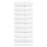 SOLUND Premium ručnici za goste, 10 kom, 30 x 50 cm, 600 g/m², bijeli