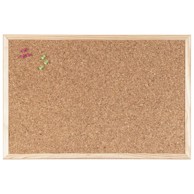 BI-OFFICE Ploča pluto s drvenim okvirom, 80x60 cm