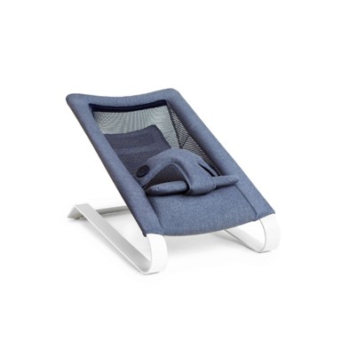 BOMBOL Ležaljka bamboo 3DKnit, traper plava