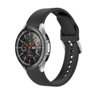 B-STRAP Silicone remen za Samsung Galaxy Watch 4 / 5 / 5 Pro / 6, black