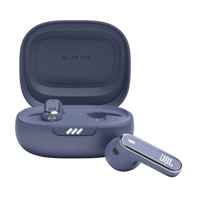 JBL Slušalice Live Flex, bežične, Bluetooth, ANC, in-ear, plave