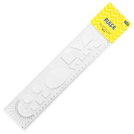 EDUCA Ravnalo PVC 30 cm likovi blister