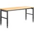 VEVOR Radni stol podesive visine 121,9 x 50,8 x 96,8 cm smeđi