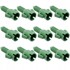 GARDEN LINE Set držača za štapove 11 mm 12 komada 3373, zelena