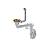 QUADRON Ručni odvod za granit sudopere s 1 posudom NANO PVD BAKAR