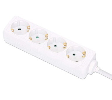 MANHATTAN Naponska letva 167802, 4 utičnice, 2m, bijela