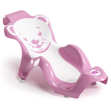 OKBABY Ležaljka za kupanje Buddy, ružičasta