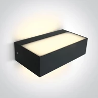 Vanjska zidna LED svjetiljka, DM67392/AN/V, 7 W, CCT, IP65, antracit
