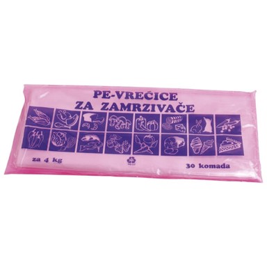 METALOPLAST Vrećica pvc 4kg pk30, prozirna