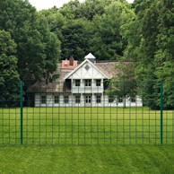 Euro ograda, čelična, 20 x 1,5 m, zelena
