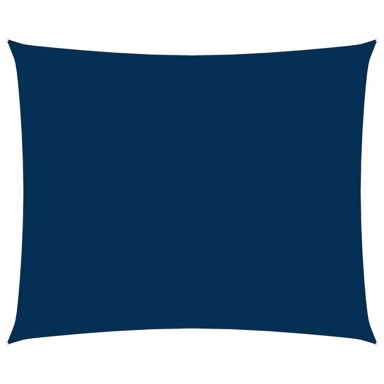 Jedro za zaštitu od sunca od tkanine oxford pravokutno 4 x 5 m, plava