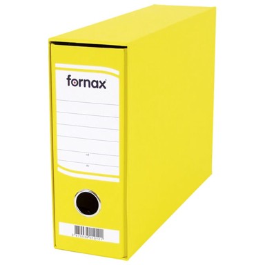 FORNAX Registrator A5, široki, u kutiji, žuti