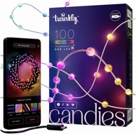 TWINKLY Candies LED božićne lampice TWKP100RGB-T, 6 m