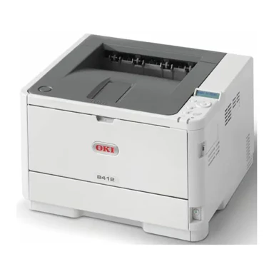 OKI Laserski pisač B412dn 45762002, 33 str/min, 1200 x 1200 dpi, automatski obostrani ispis, USB, Gigabit Ethernet