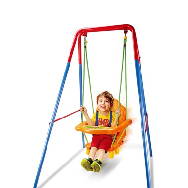 Ljuljačka s metalnim nosačem, 131x96x107 cm